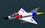 FS2002-Mirage
                  III in fictional USAF-Pride of America Colors